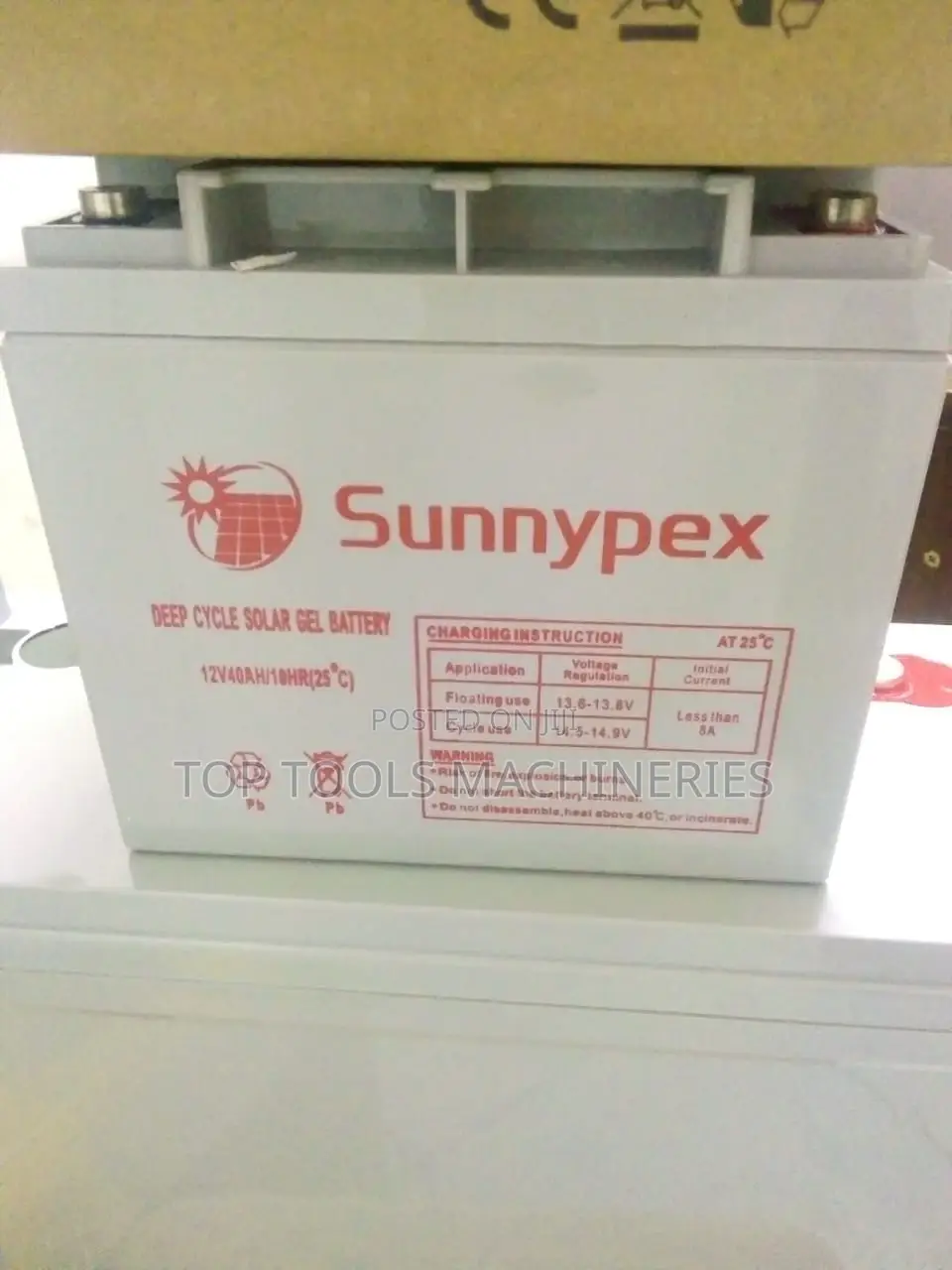 Sunnypex 40ah 12v Solar Battery