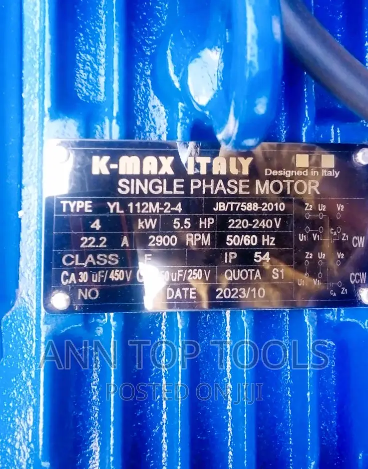 Kmax Italy 5.5hp Motor