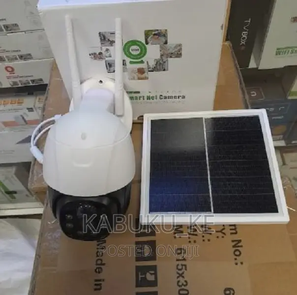 4G Sim Card Camera Mini Solar Panel Security Surveillance