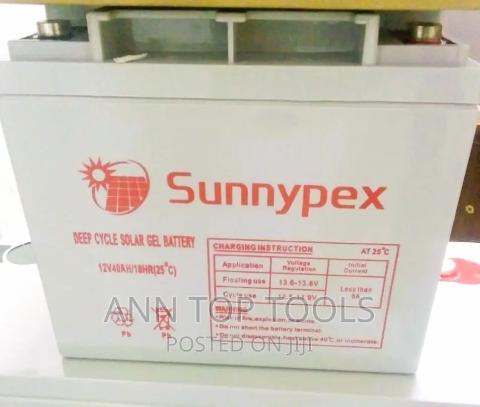 Sunnypex 40ah 12v Solar Battery