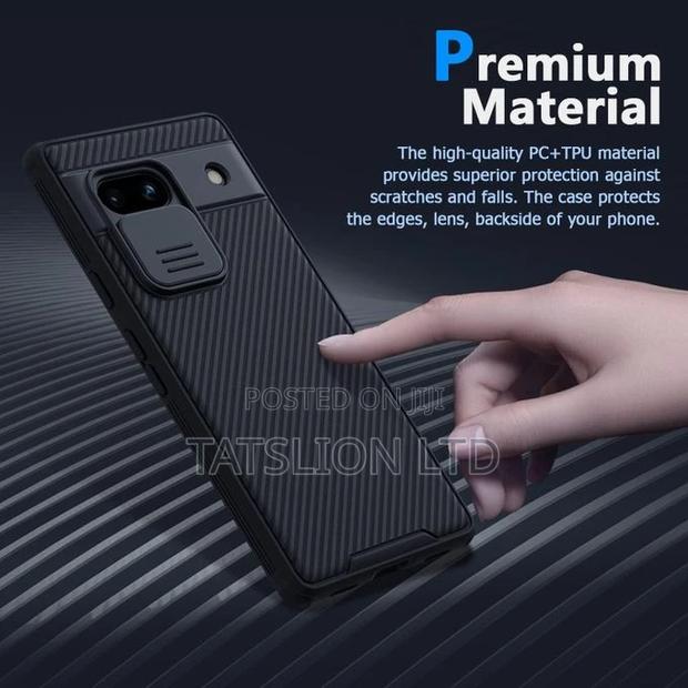 Nilkin Camshield Case for Google Pixel 7a - Back Cover With - thumbnail 2