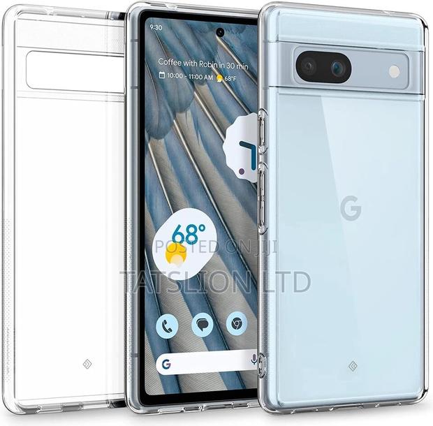 Case for Google Pixel 7A Silicone Case Clear Slim Bu - main view