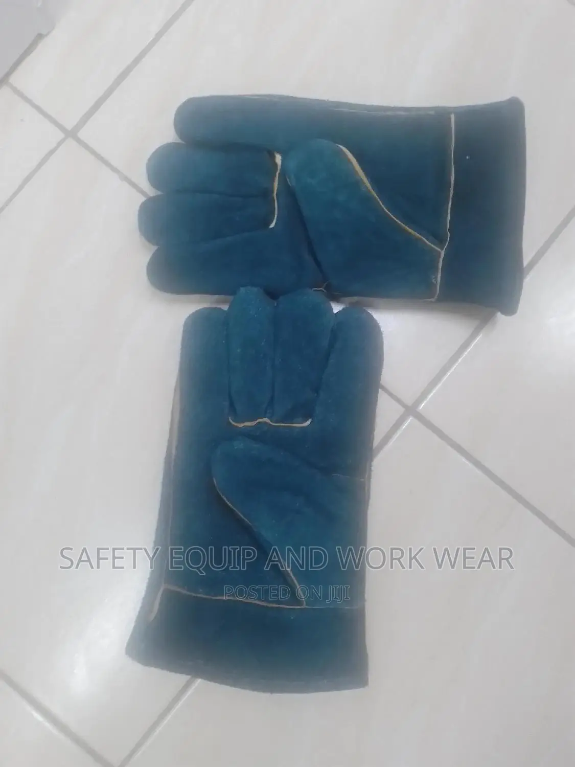 Short Working Leather Glove
