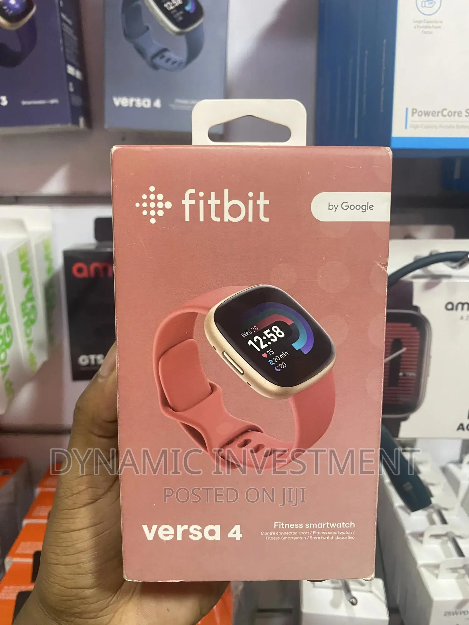 Fitbit Versa 4 Health and Fitness Smart Watch Built-in GPS