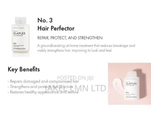 Olaplex: No.1, No.3, No.4, No.5, No.6 and No.7