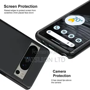 Google Pixel 8 8 Pro 7a 7 6 6A Pro Case, Slim Silicone Gel P