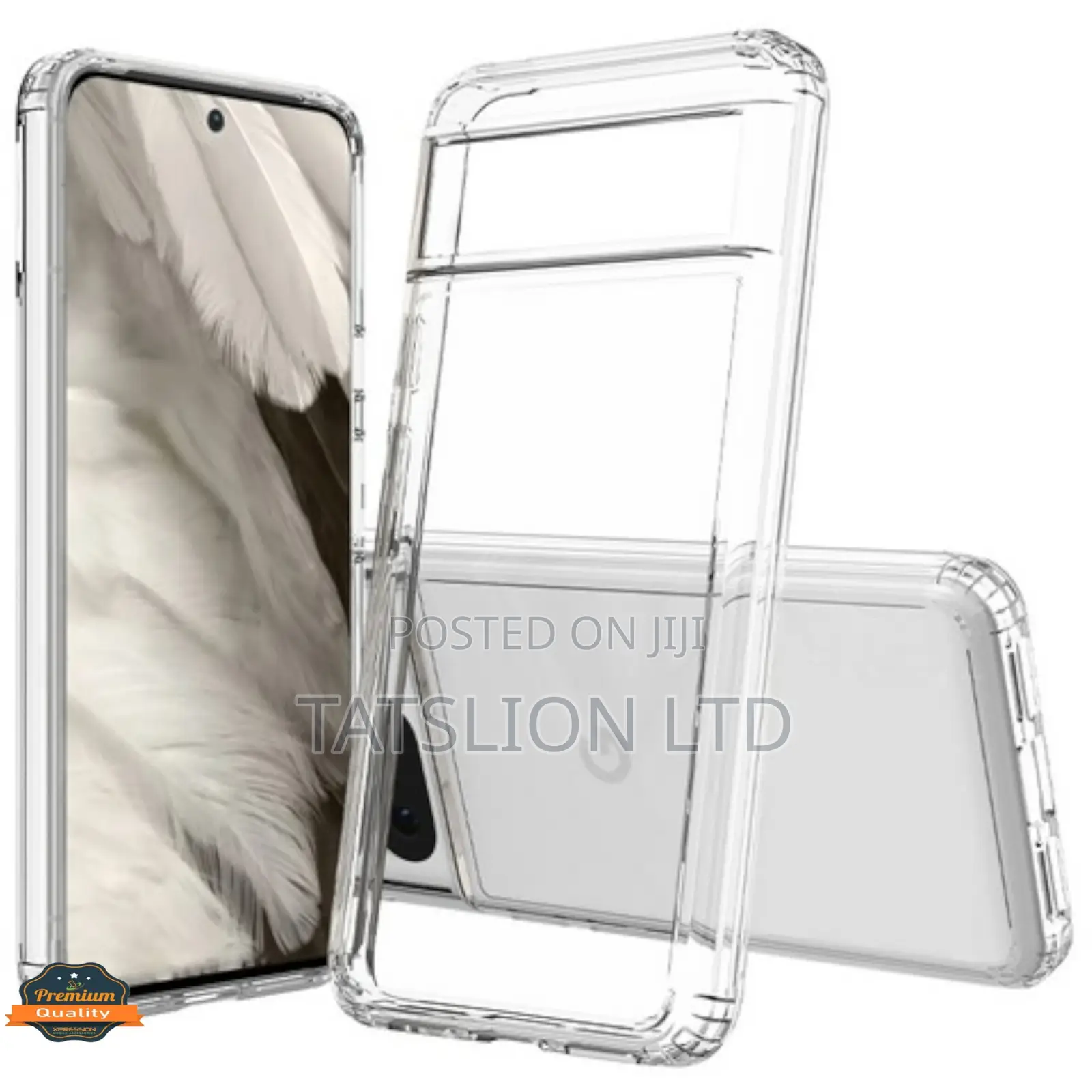 Ultra-Clear Back Cover Case for Google Pixel 8 Pro - Crystal