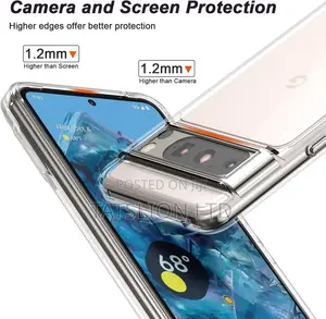 Google Pixel 8 Pro 2023 Case Clear