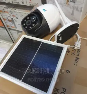 4G Solar Camera PTZ 360 -Full Color 4G Simcard PTZ CCTV Cam