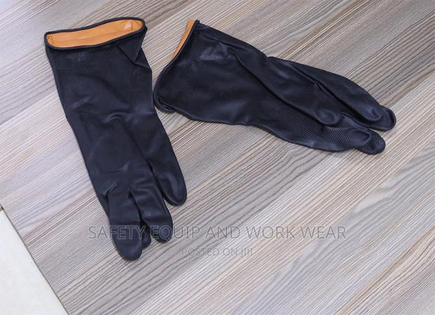 Black Rubber Glove