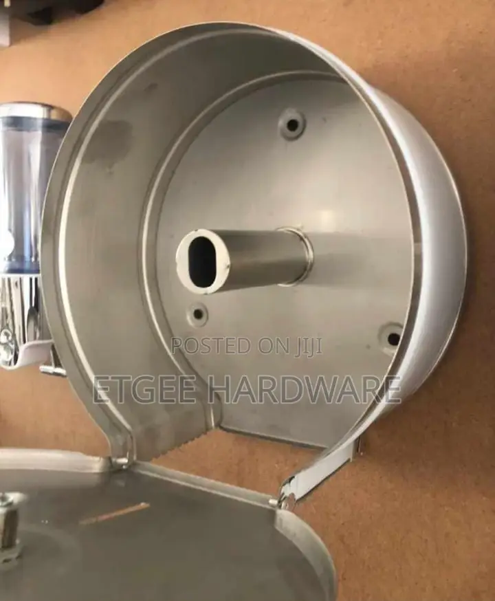 Jumbo Tissue Holder Stainless Steel N