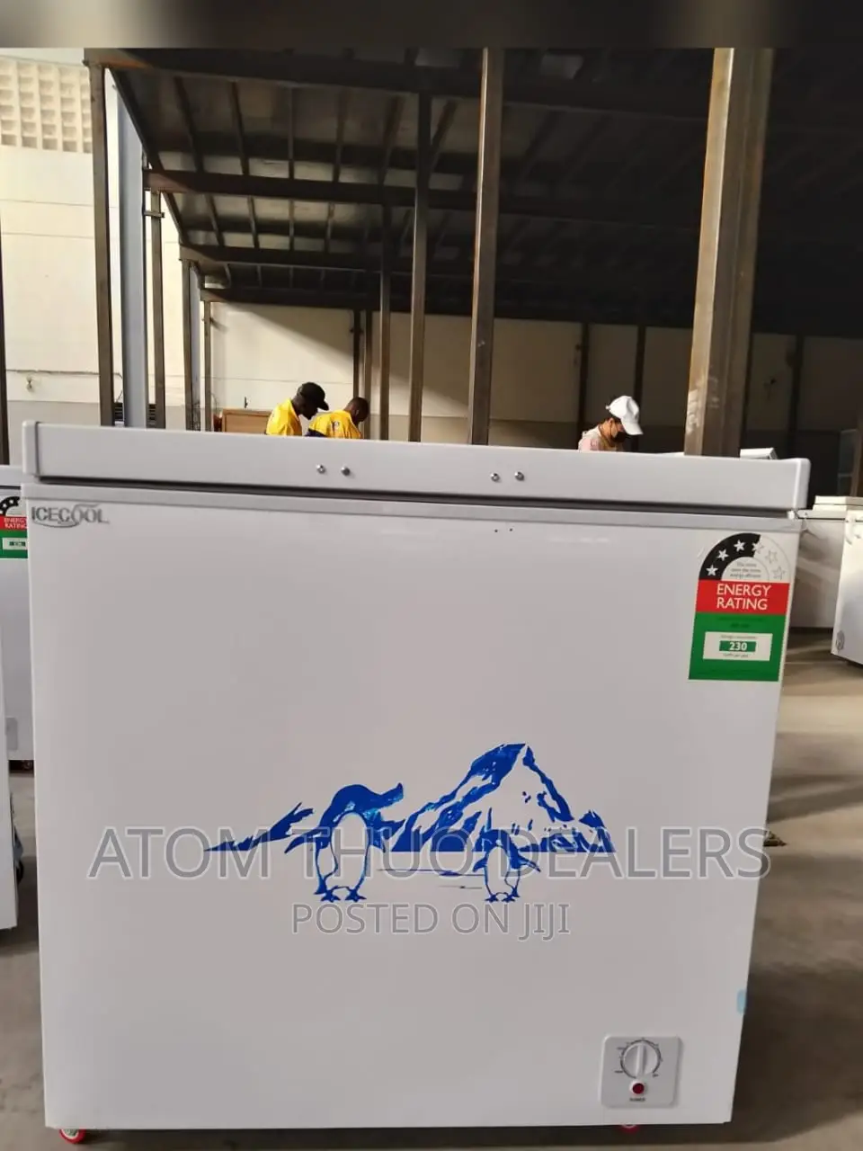 White 169 Litres Icecool Chest Freezer