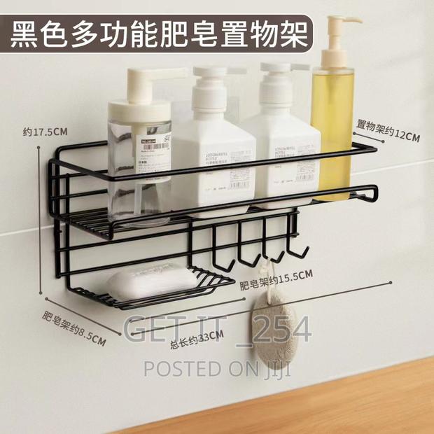 Bathroom Shelf Organiser
Black Only* - thumbnail 2