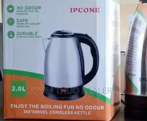 Ipcone 2 Litres Stainless Water Cordless Kettle