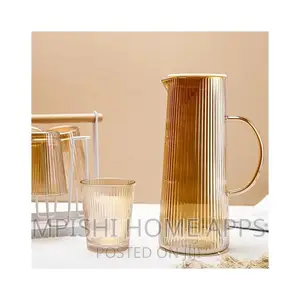 7pc High Quality Borosilicate Glass Jug Set