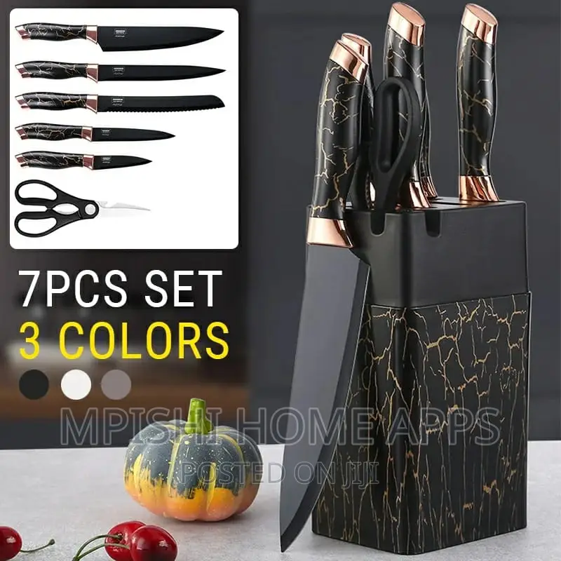7pcs Kitchen Knife Sets Stainless Steel