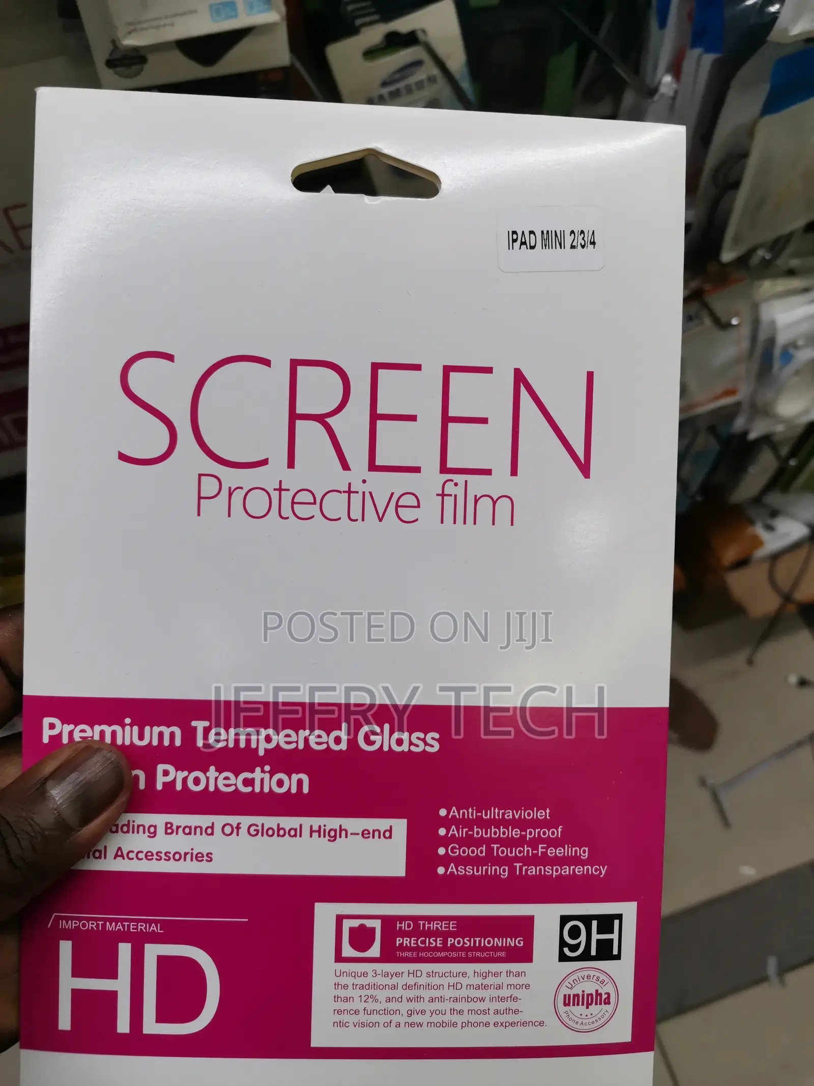 iPad Mini 2/ 3/ 4 Screen Protector Tempered Glass