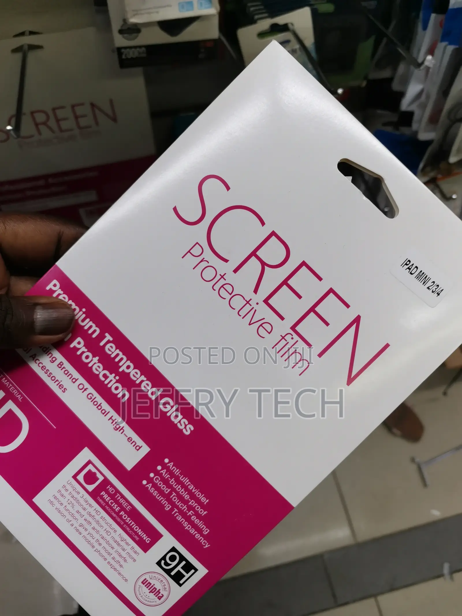 iPad Mini 2/ 3/ 4 Screen Protector Tempered Glass