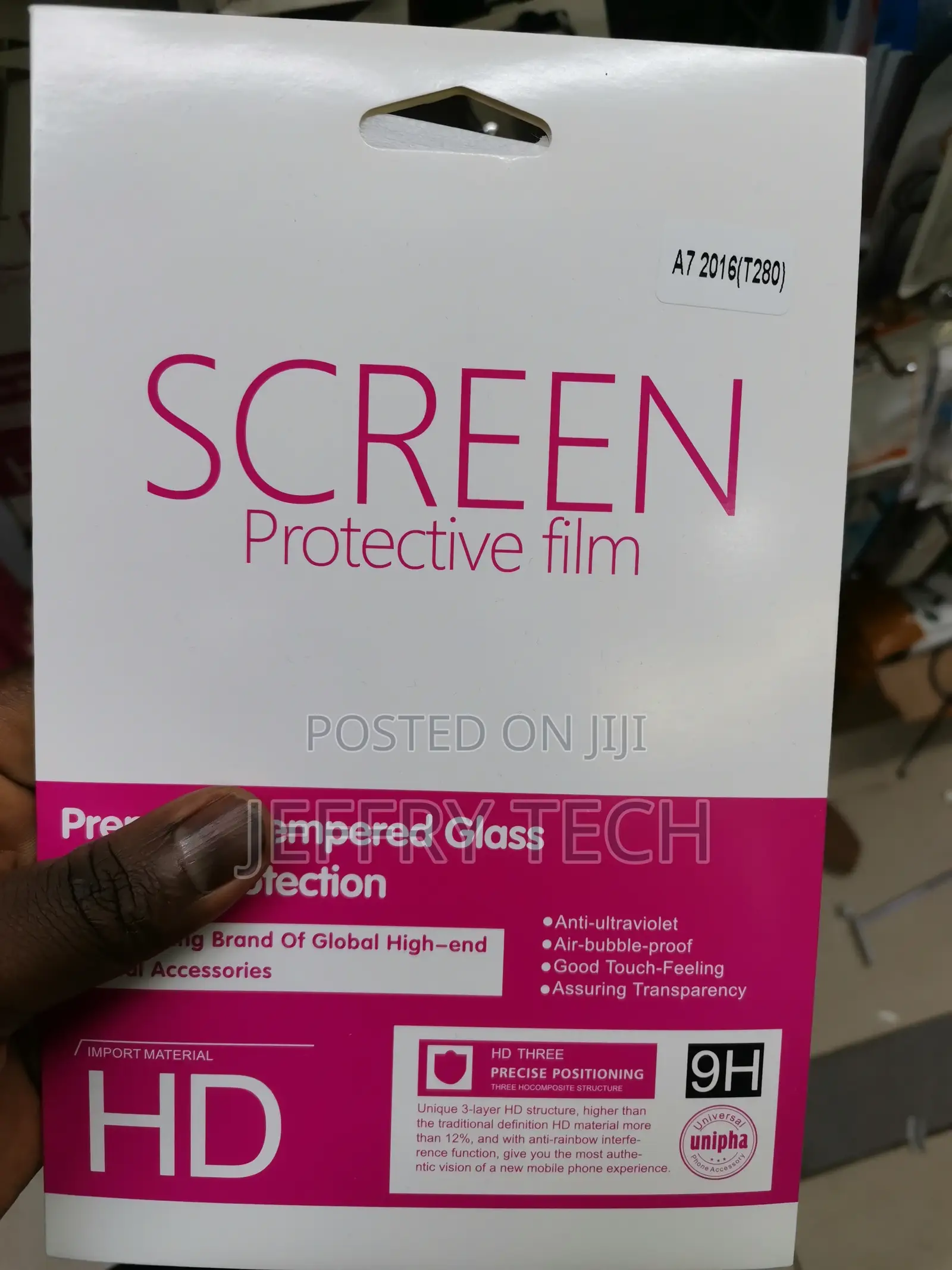 Tempered Glass, Samsung Galaxy Tab a 7.0 2016, SM-T280, T28