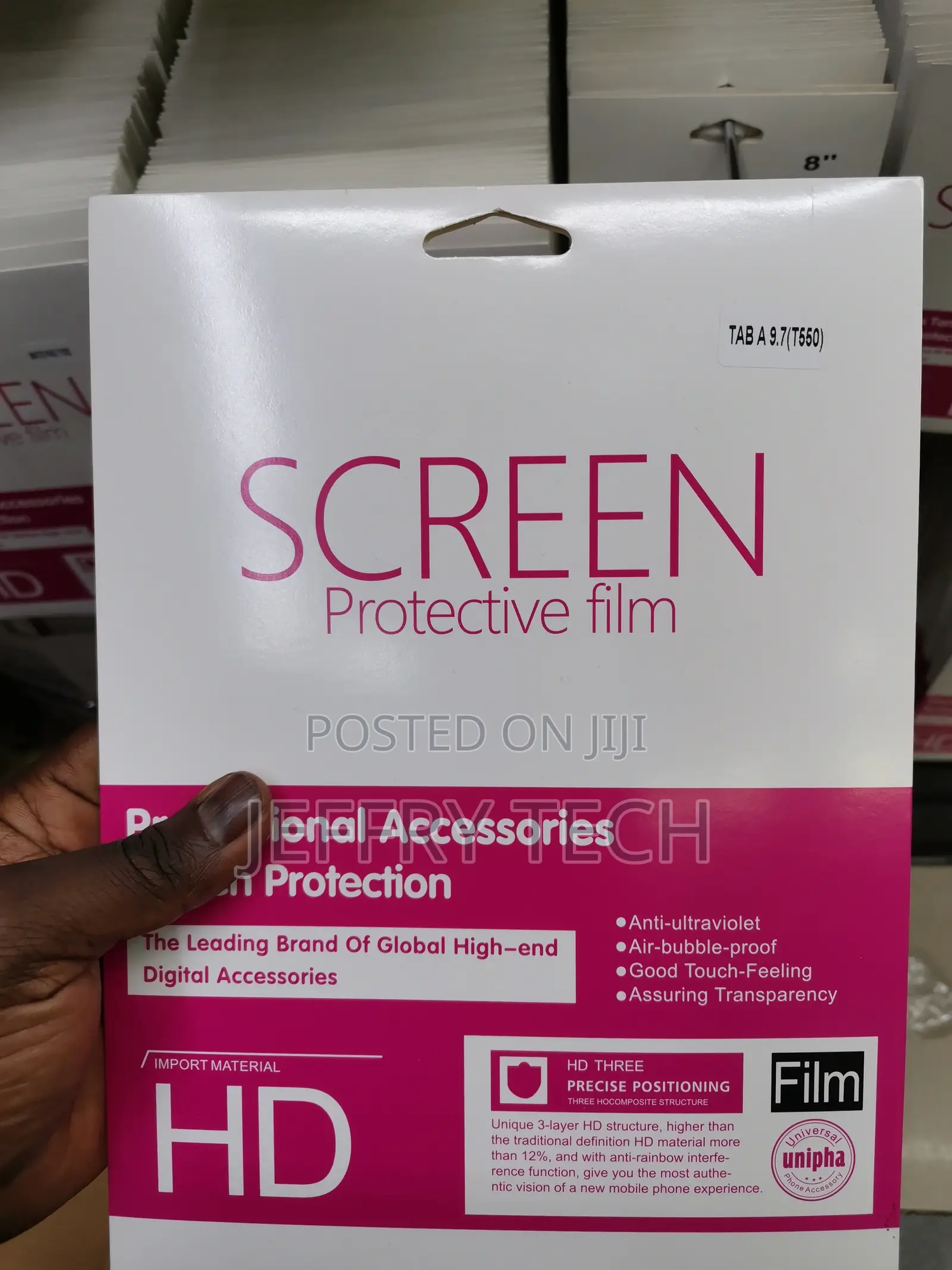 Glass Screen Protector for Samsung Galaxy Tab a - 9.7 Inch T