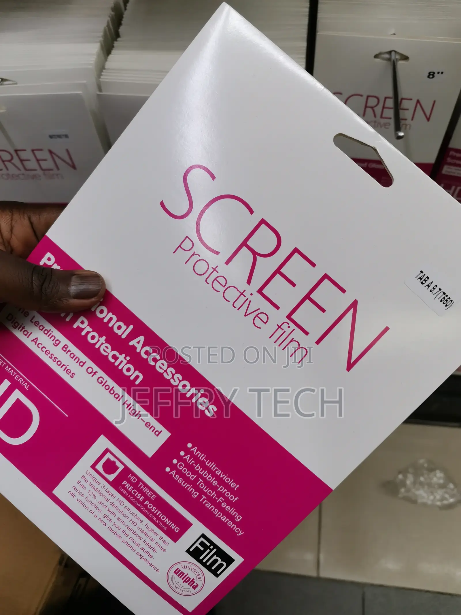 Glass Screen Protector for Samsung Galaxy Tab a - 9.7 Inch T