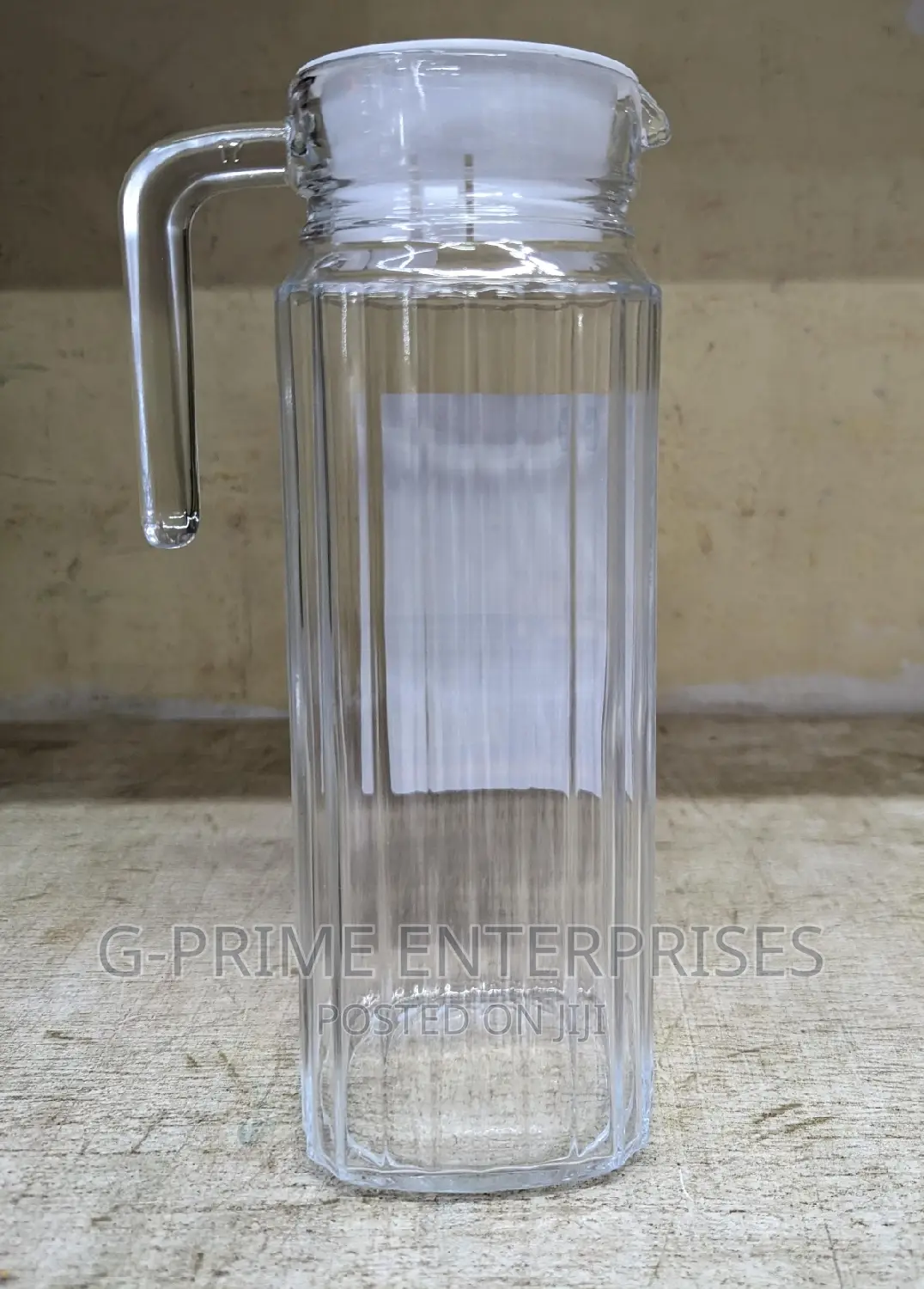Glass Water Jug