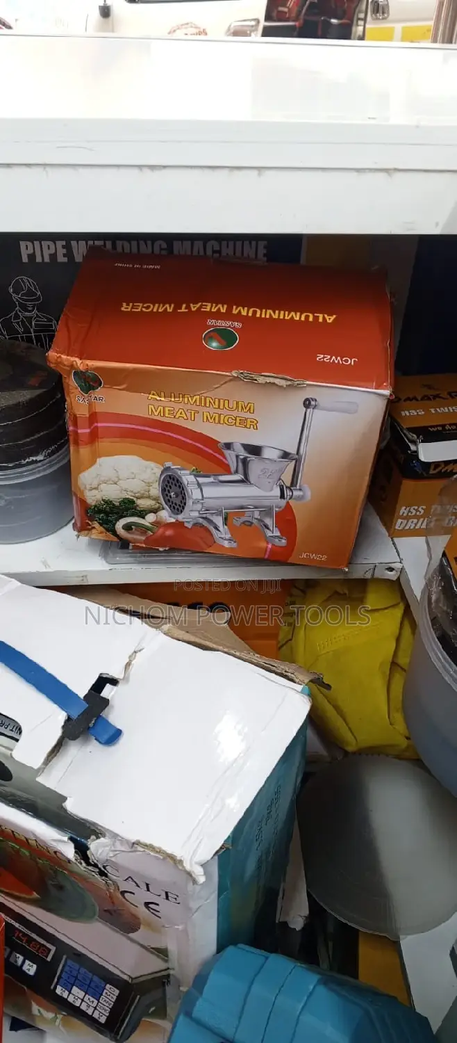 Aluminium Manual Meat Mincer