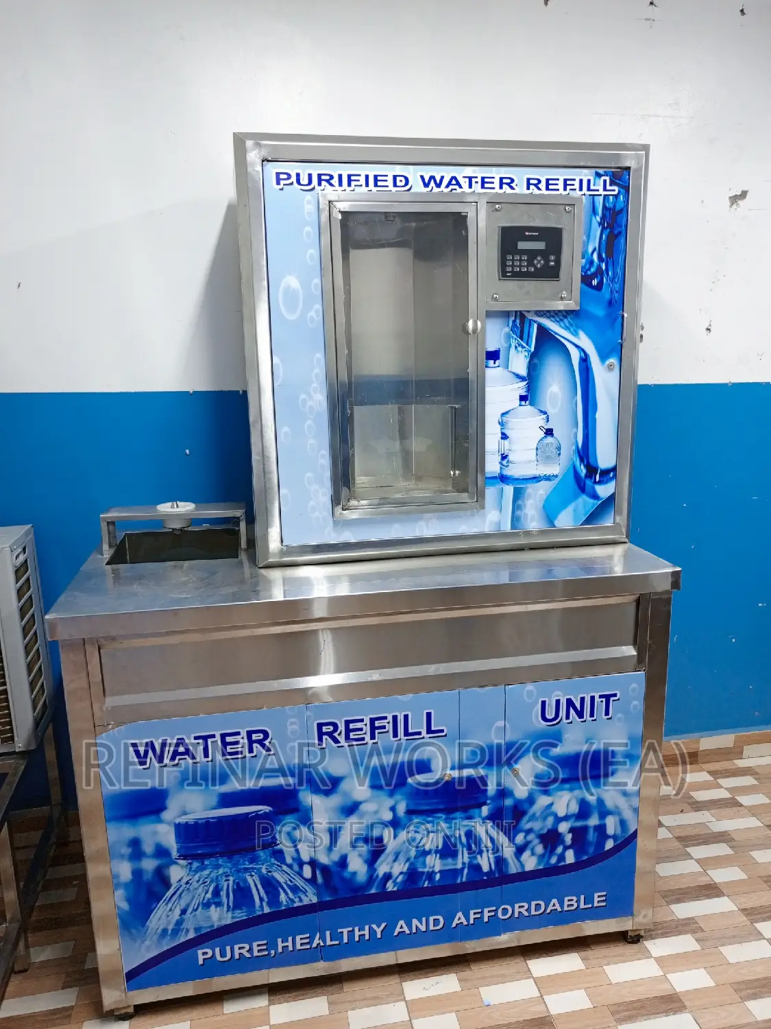 Different Types of Drinking Water Refilling Machines
