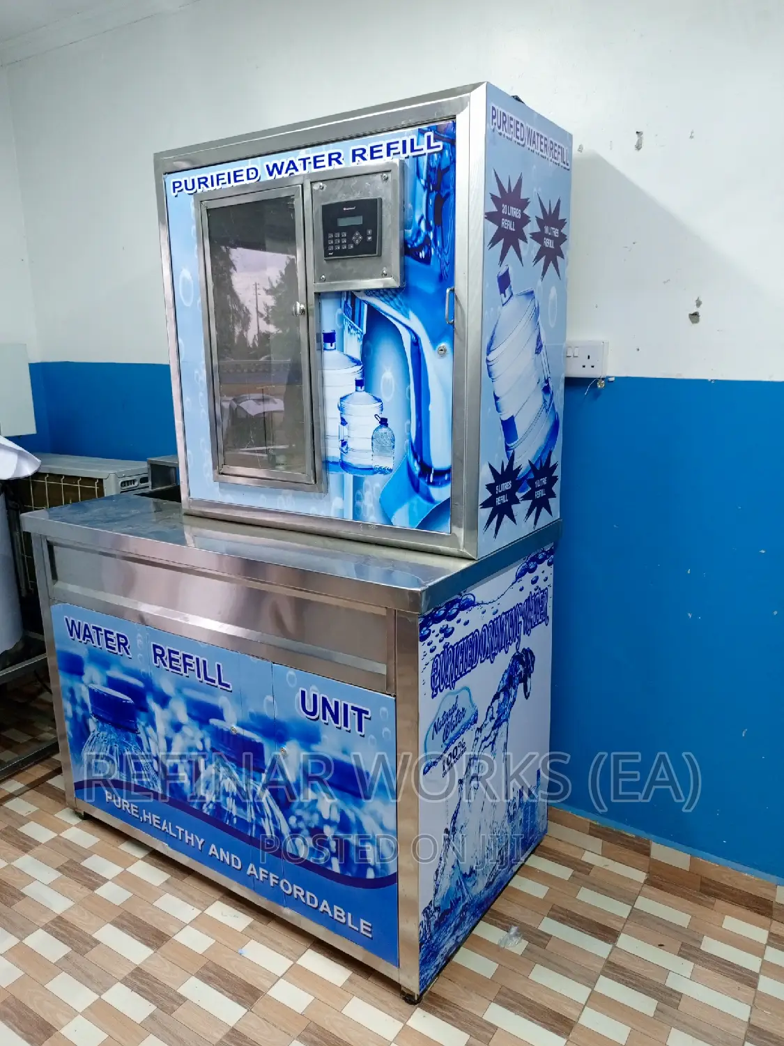 Different Types of Drinking Water Refilling Machines