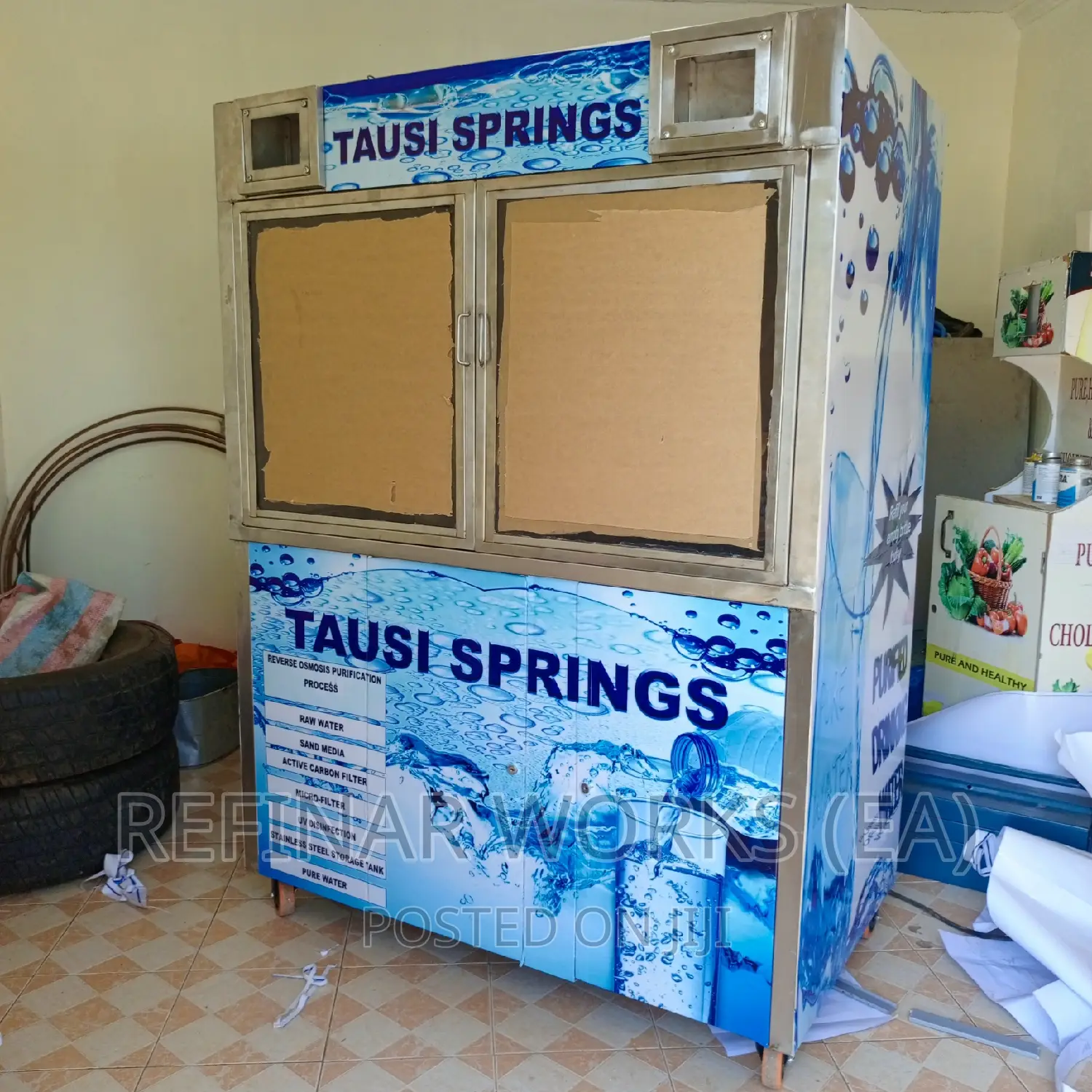 Different Types of Drinking Water Refilling Machines