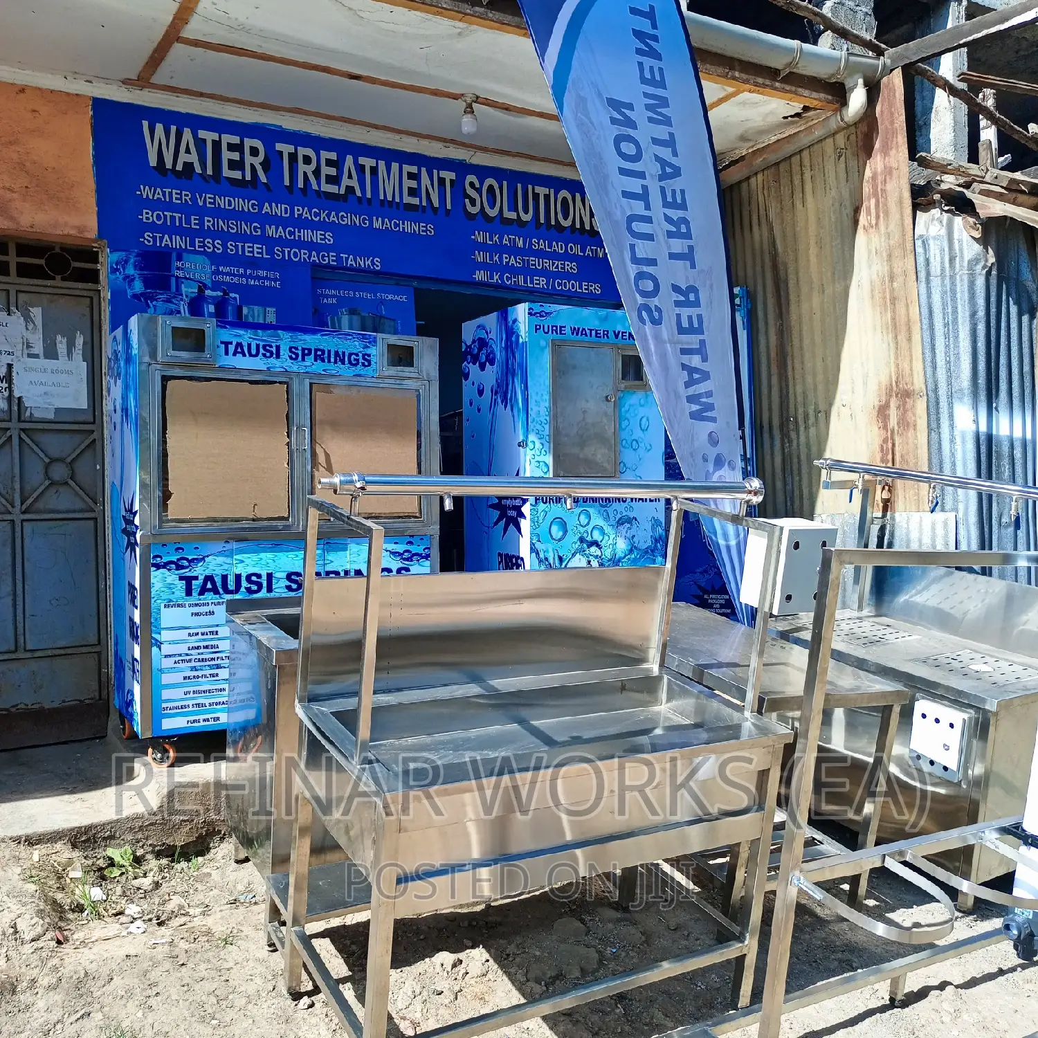 Different Types of Drinking Water Refilling Machines