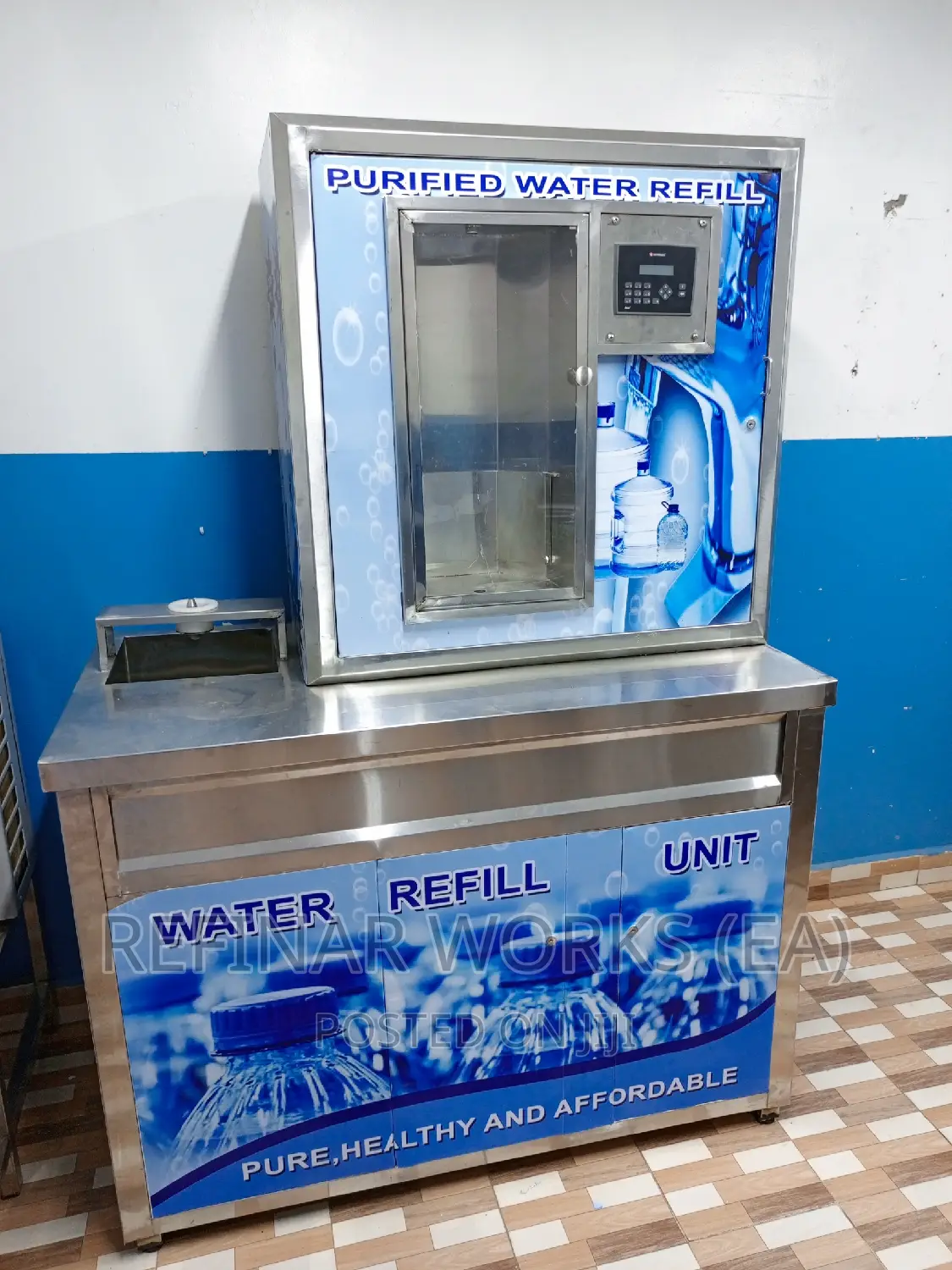 Different Types of Drinking Water Refilling Machines