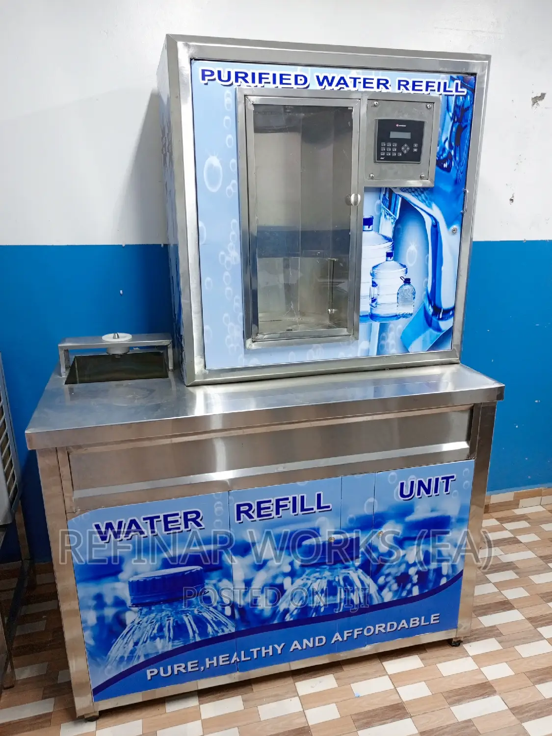 Different Types of Drinking Water Refilling Machines