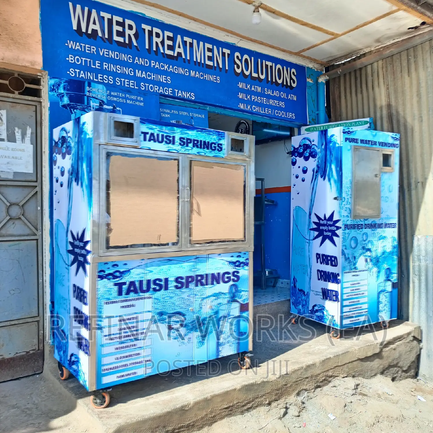 Different Types of Drinking Water Refilling Machines