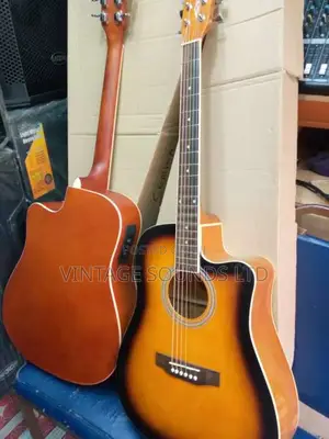 Semi Acoustic Guitar Brown