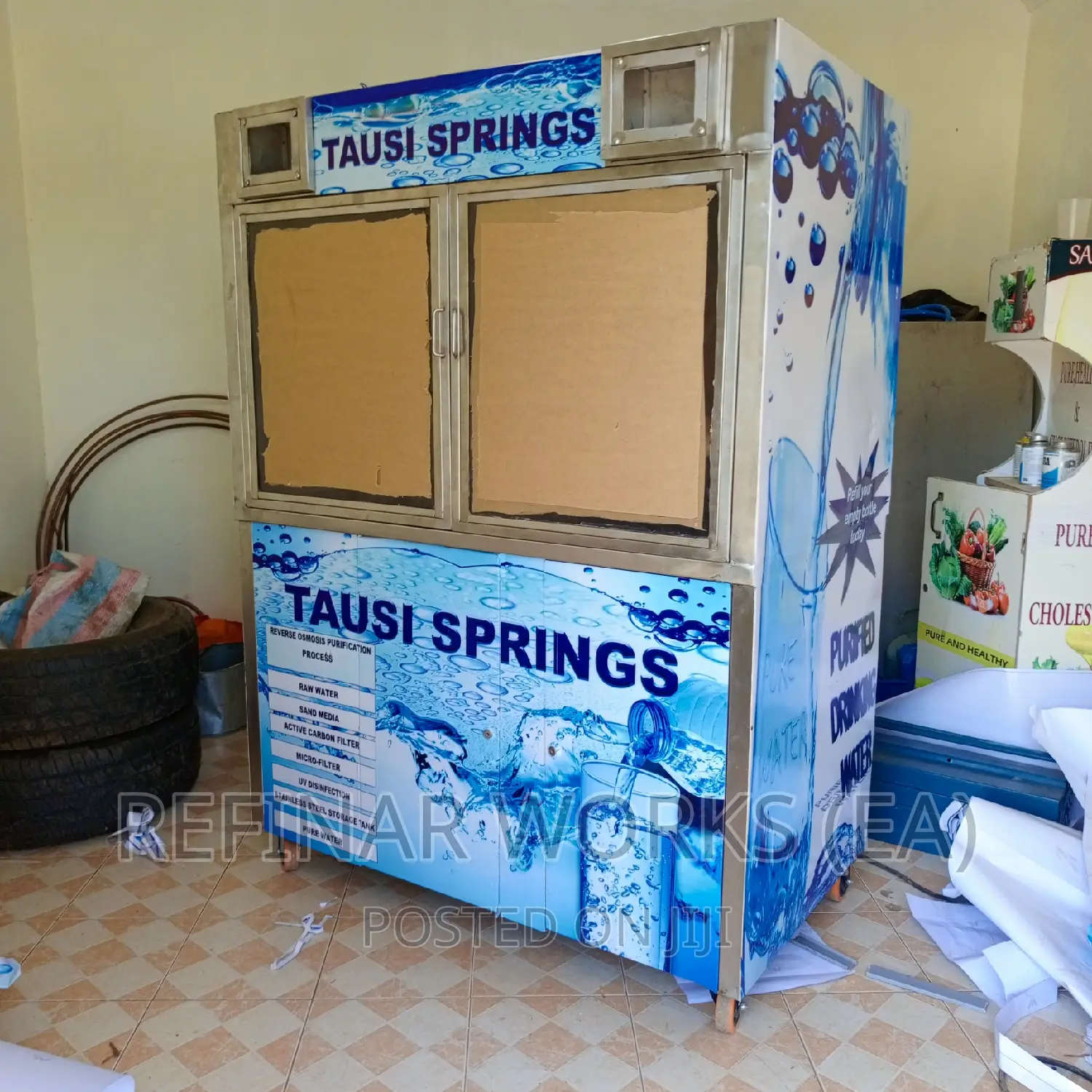 Double Cabinet Water Vending Machine
