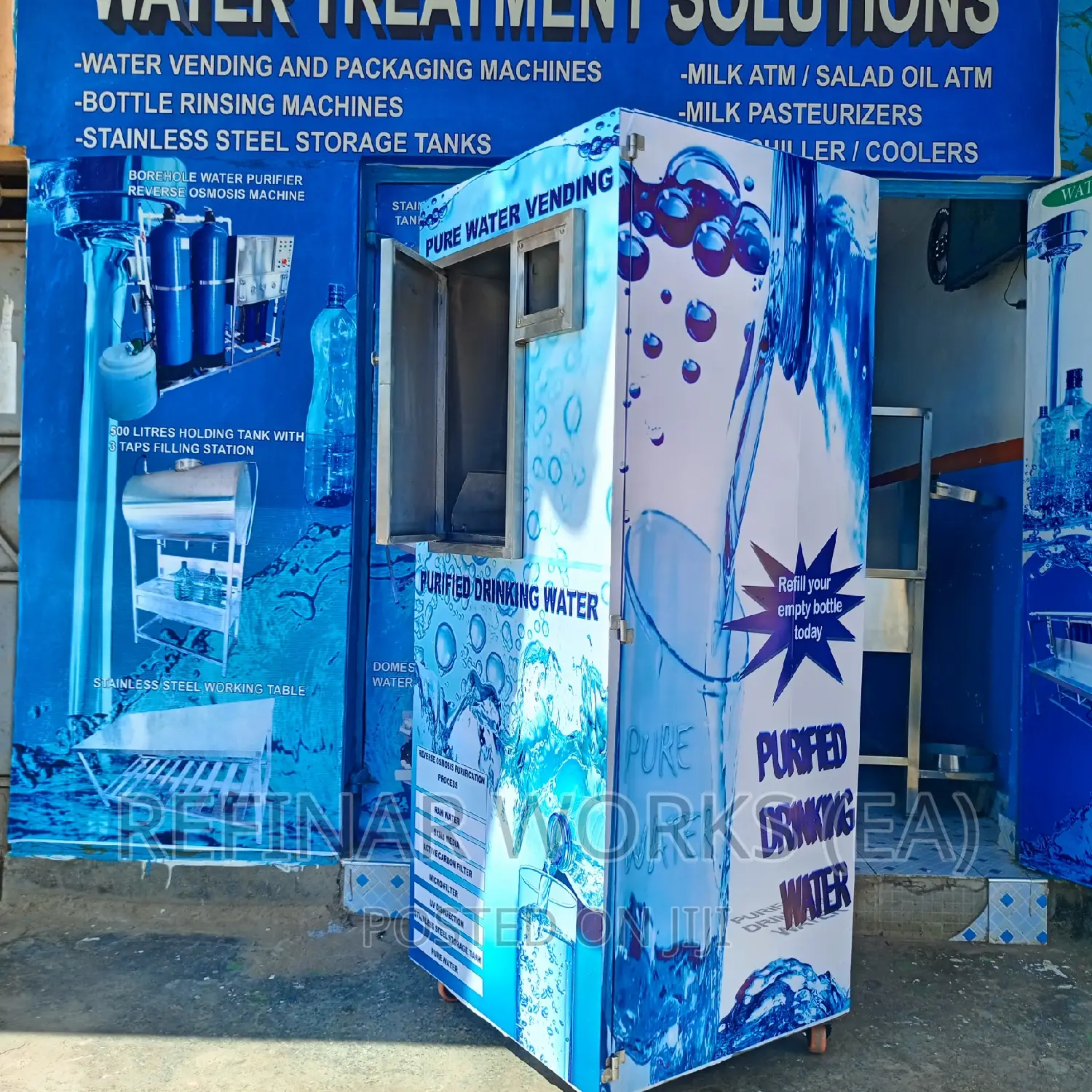 Double Cabinet Water Vending Machine
