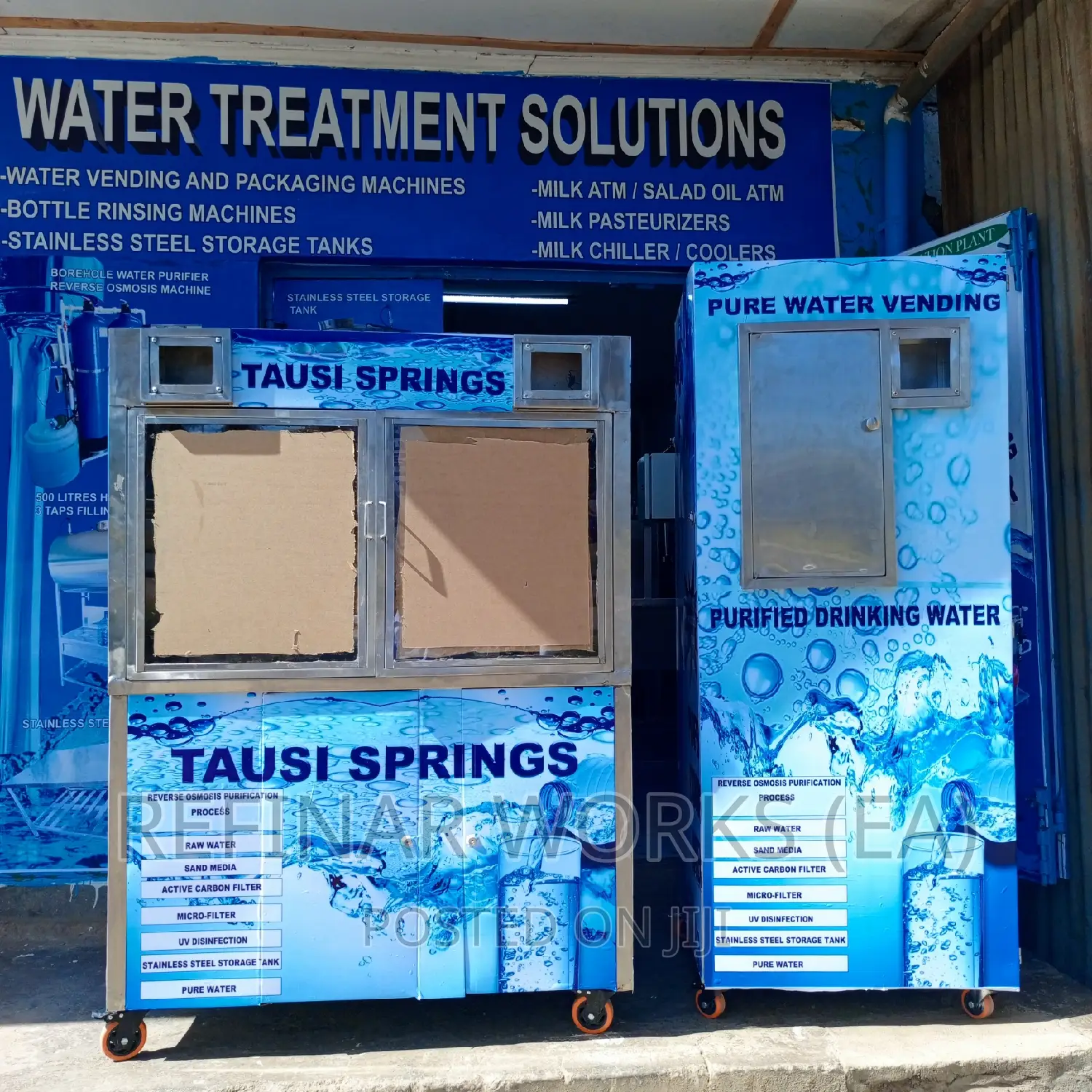 Double Cabinet Water Vending Machine