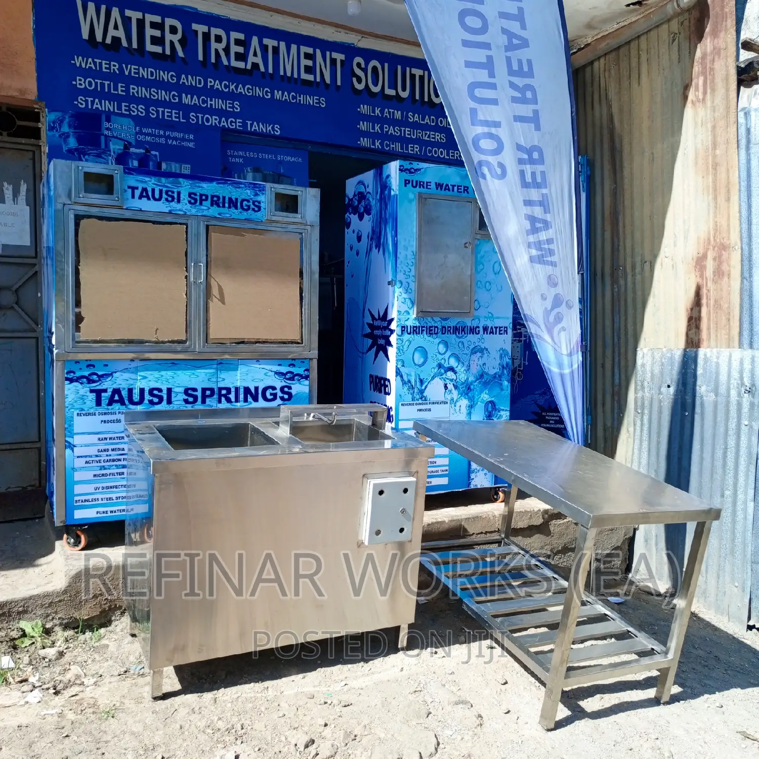 Double Cabinet Water Vending Machine