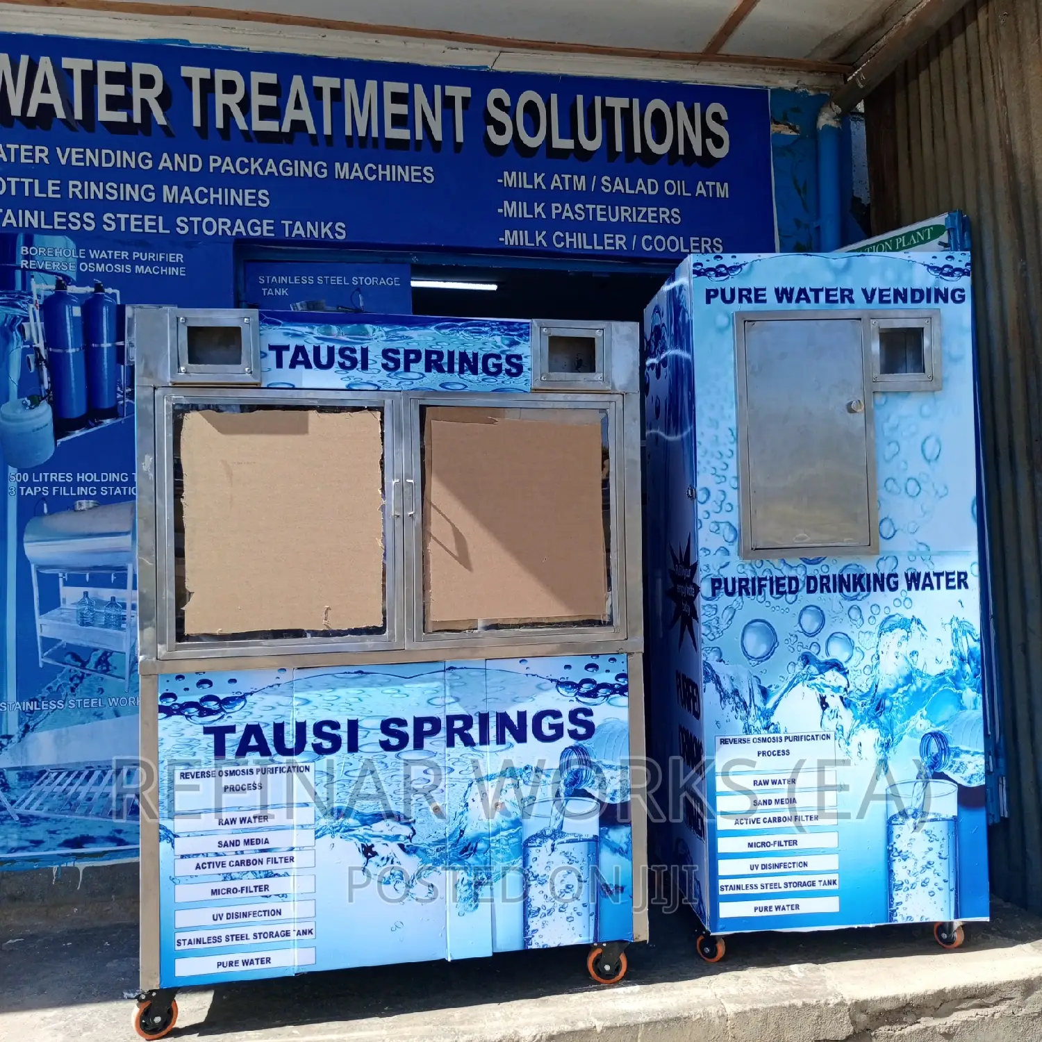 County Council Water Vending And Purification Cabinet
