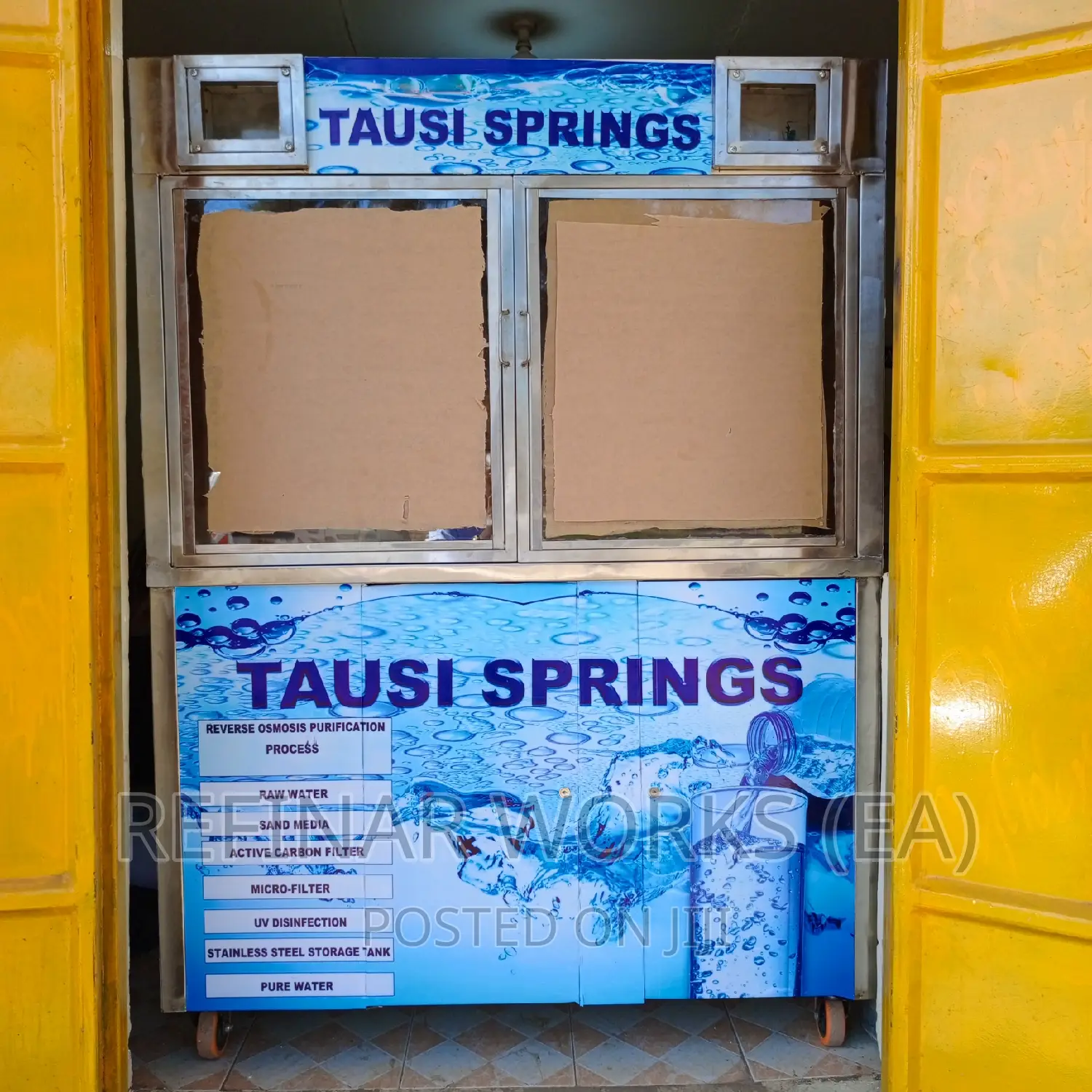County Council Water Vending And Purification Cabinet
