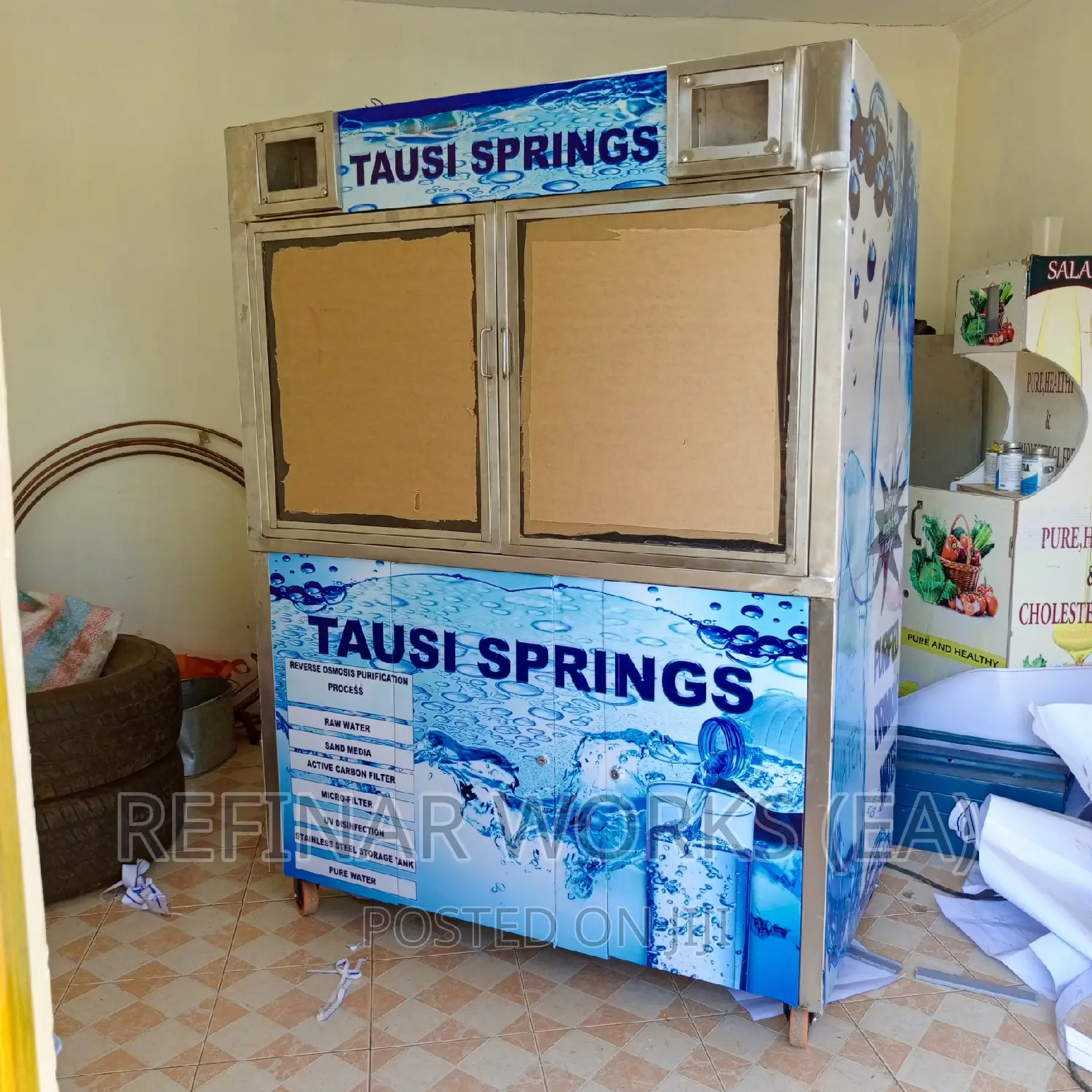 County Council Water Vending And Purification Cabinet