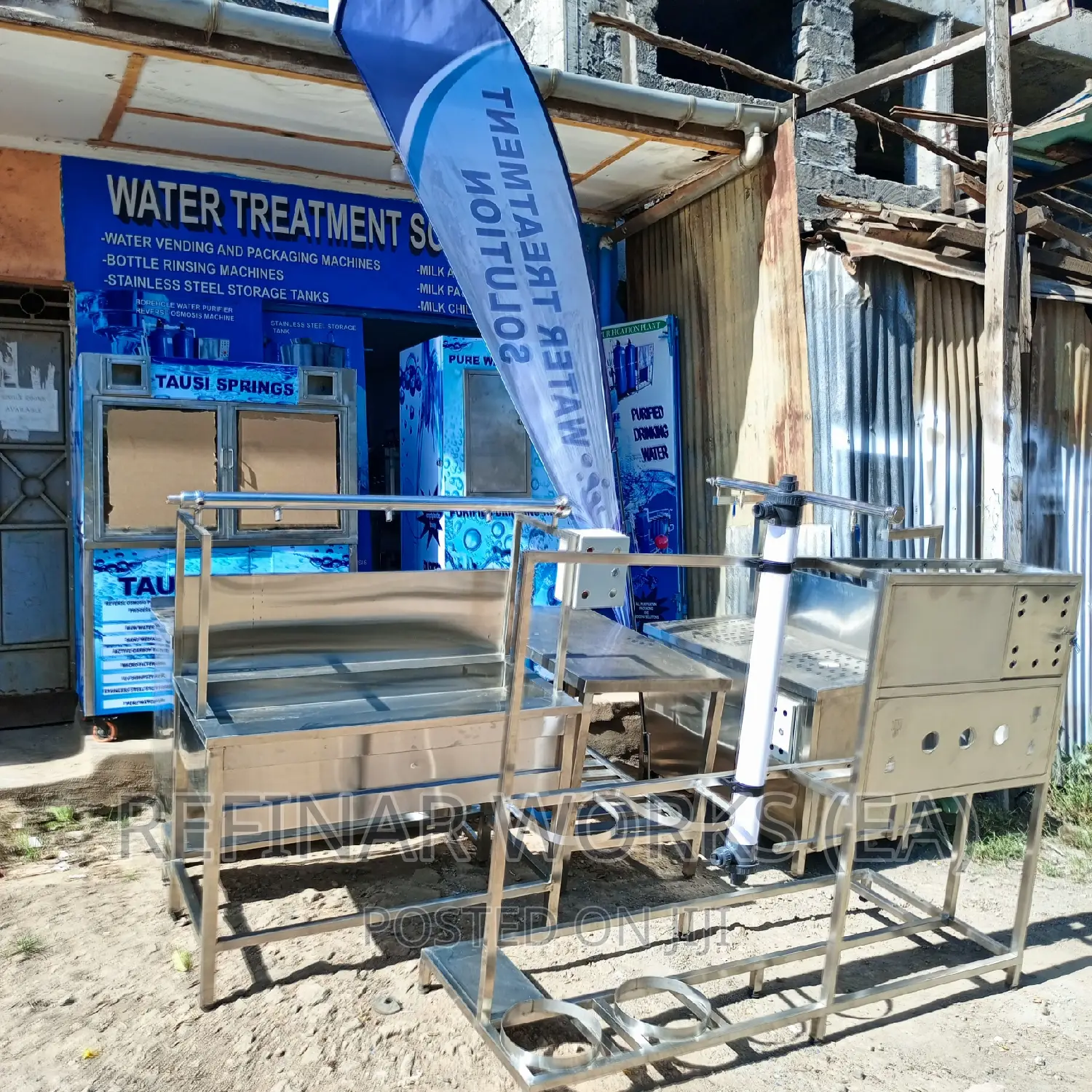 County Council Water Vending And Purification Cabinet