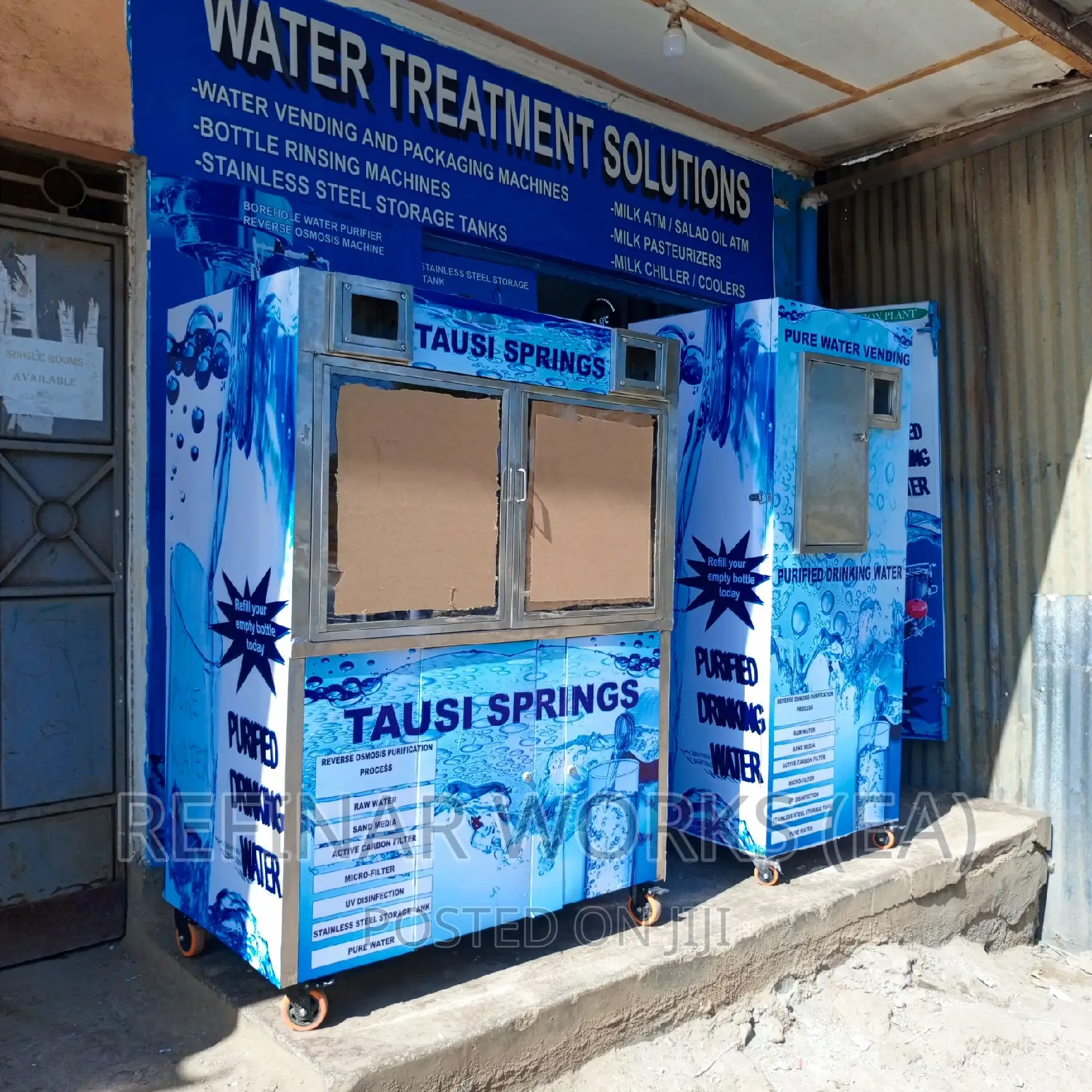 County Council Water Vending And Purification Cabinet
