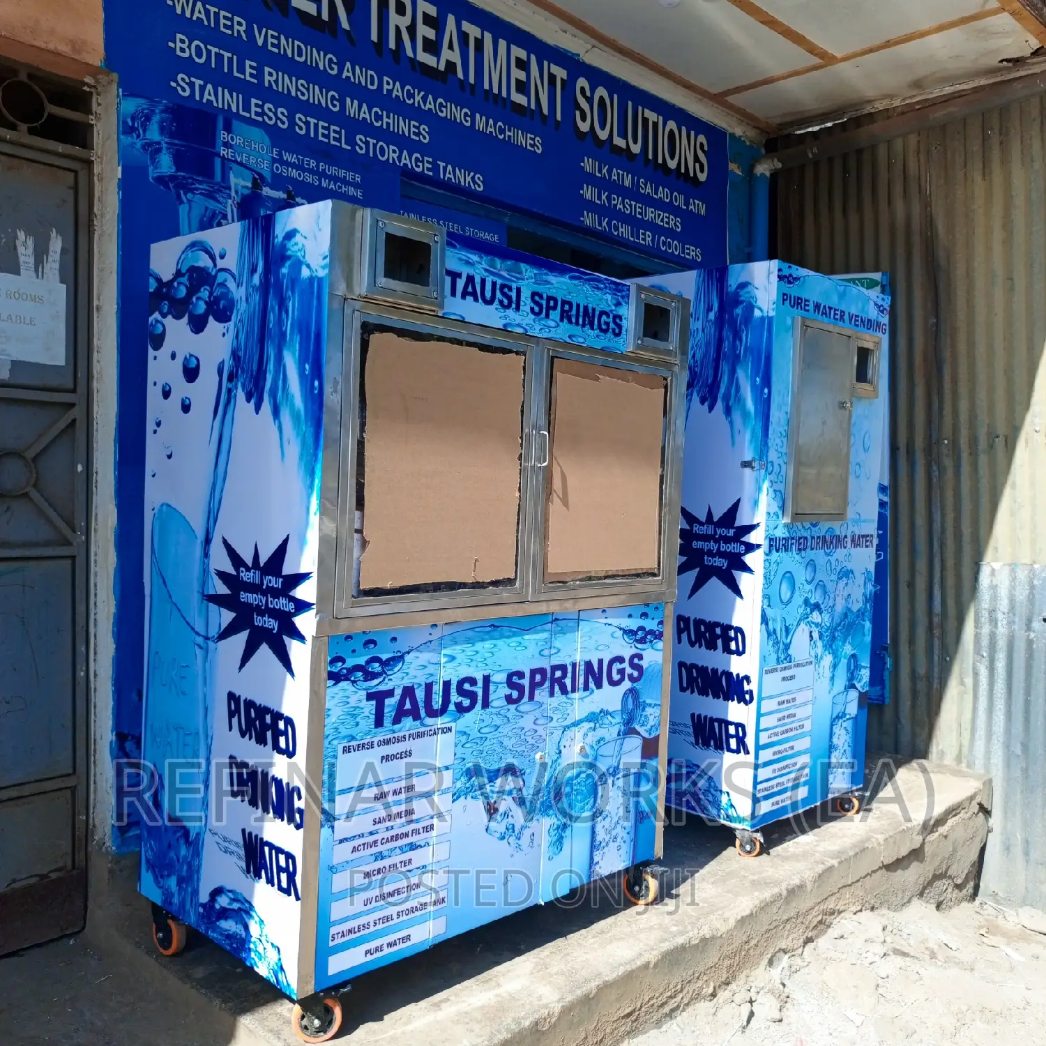 Freshwater Coin Acceptor Water Filling Station