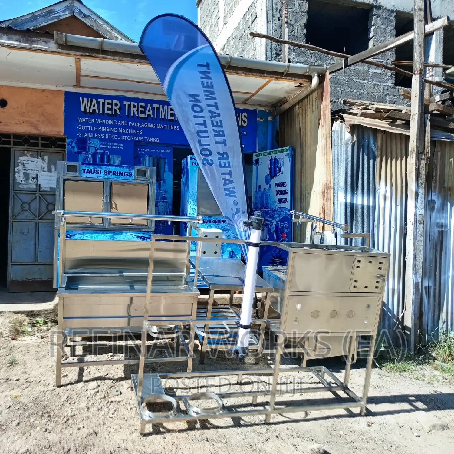 Freshwater Coin Acceptor Water Filling Station