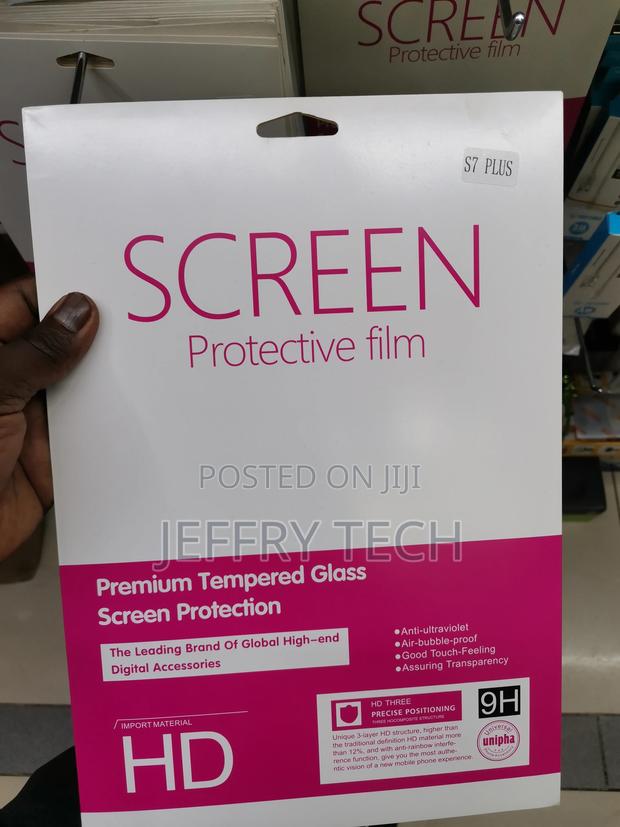 Samsung Galaxy Tab S7plus Screen Protector Tempered Glass