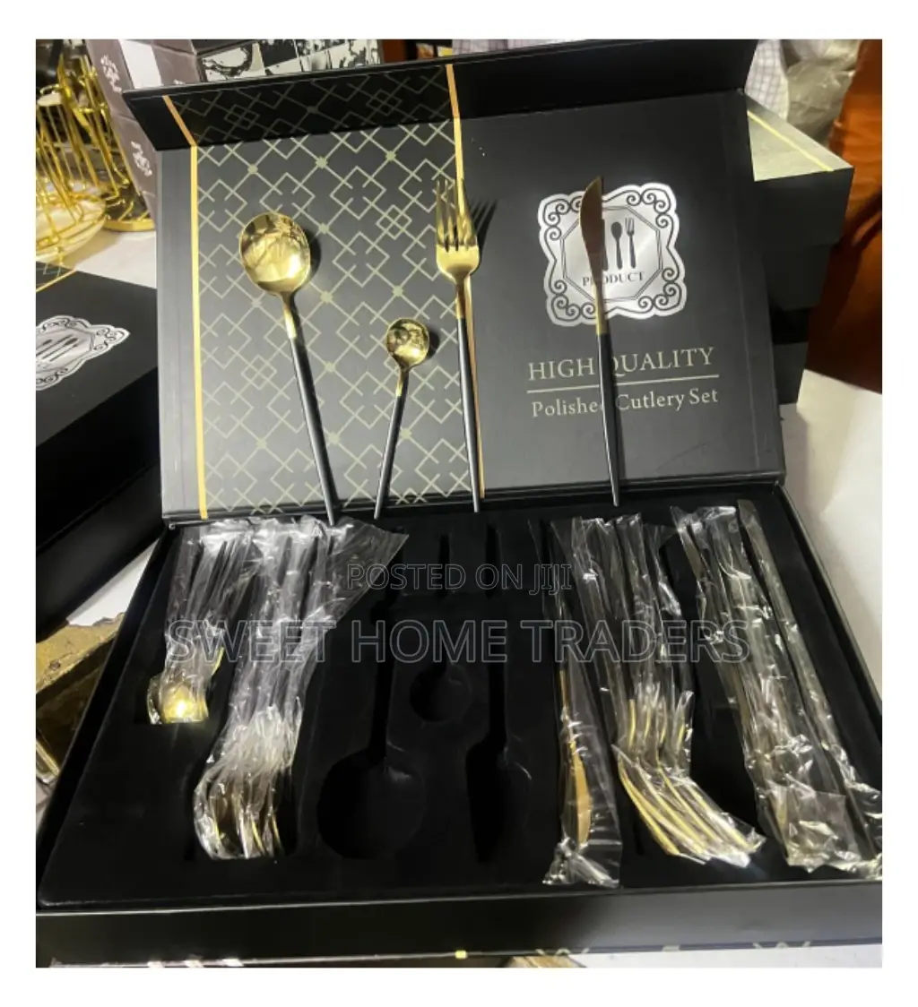 High Polished Cutlery Set 24 PCS ,