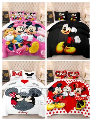 3 in 1 Cartoon Themed Kids Duvet Cover Set.
1 Duvet Cover