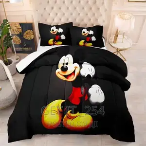 3 in 1 Cartoon Themed Kids Duvet Cover Set.
1 Duvet Cover
